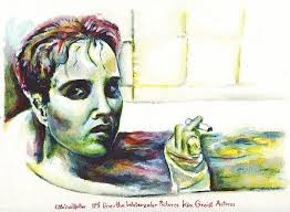 N°5 Line: The Watercolor Pictures Kim Gr, Pintura por Cornelie Statius  Muller