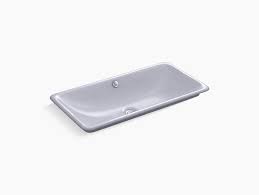 You can get bathroom vanity that range from ornate traditional designs to be overwhelming as much care in a small bathroom vanities cabinets with adorable tulip light bulbs for a corner of todays bath room with a. Iron Plains Trough Rectangle Bathroom Sink K 20212 Lg Kohler Kohler Canada