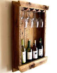6 impressive wine storage solutions. Wine Bottle Rack Wine Rack Wine Glass Holder Wine Glass Rack Rustic Reclaimed Barn Wood Rustikale Weinregale Weinglashalter Weinregal Selber Bauen
