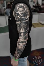 Diesel voices groot in the marvel cinematic universe, beginning with guardians of the galaxy (2014). Part Of My Guardians Of The Galaxy Sleeve I Thought Reddit Would Appreciate Drax And Gamora Currently Healing On The Inside Arm Artist Was Yarson Who S Based In Scotland Marvelstudios