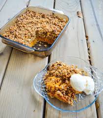 Pumpkin Crisp Made With Instant Oatmeal Dessert Recipe Instant Oatmeal Recipes Oatmeal Dessert Pumpkin Crisp