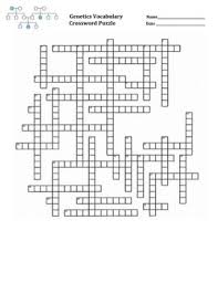 Maybe you would like to learn more about one of these? Genetics Crossword Puzzle Biology Worksheet Crossword Puzzle Genetics Lesson