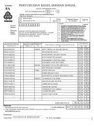 3) kemudian anda perlu download dan isi borang bayaran ganti belanja (bgb) dengan lengkap bagi emmboleh anda claim duit bantuan perkeso mc. Socso Jadual Caruman Bulanan Borang 8a