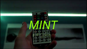 In this video, i'll be showing you 15 different colors you can make on your diy led light colors! How To Make Mint On Led Light Strips Custom Diy Light Strip Colors 14 Youtube