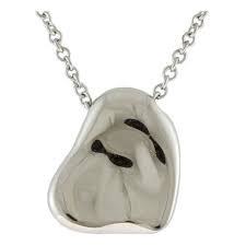 Its classic simplicity looks lovely on . Pre Owned Tiffany Co Platinum Necklace In Silver Modesens