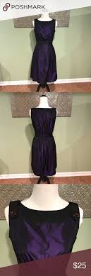 Celia Loe Purple Black Dress Colorful Dresses Dresses Retro Dress