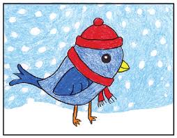How To Draw A Cute Bird Art Projects For Kids Flying bird drawing, pencil, sketch, colorful, realistic. how to draw a cute bird art projects
