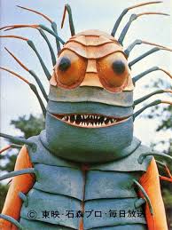 gejigeji ma aka gezigezi ma a centipede monster from episode 12 of henshin ninja arashi 怪人 特撮ヒーロー 忍者