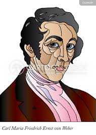 Cartoons und Karikaturen mit Franz Schubert