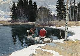 Егоров андрей афанансьевич 20 июня (2 июня) 1878 (деревня арукюле (аррокюла) близ ревеля) — 30 января 1954 (таллин) живописец, график. Kupit Reprodukciyu Kartiny Pejzazh Pejzazh S Prachkami Hudozhnik Egorov Andrej