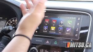 Android Auto Demonstration In A 2017 Mitsubishi Outlander Youtube