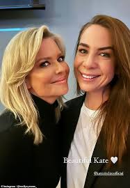 Home and Away reunion! Kate Ritchie is all smiles as she joins Emily Symons  at show legend Ray Meagher's 80th birthday party while Ada Nicodemou puts  cast 'rift' rumours to bed by