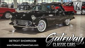 Image result for Black 1955 Thunderbird