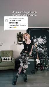 Replying to @elena since the first album came out!! i also really like  their second album From the Ashes!! #rosegardenfuneralparty #goth  #gothdance #gothtok #gothdancing