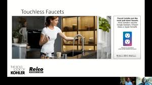 reico talks kohler touchless kitchen