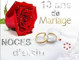 10 Ans De Mariage Noces D Etain Image Animee Gif