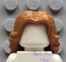 New Lego Girl Minifig Long Light Brown Hair Female Flesh Minifigure Head Gear Ebay Light Brown Hair Brown Hair Female Lego Girls