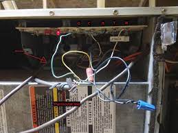 In the below diagram, the compressor connection with the starting capacitor and outdoor unit fan connection with the capacitor shown. Furnace Mainboard Wiring With Ac Unit Home Improvement Stack Exchange