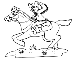 To print, simply click on the printable of your choice. Cowboy Coloring Pages To Download And Print For Free Coloring Home