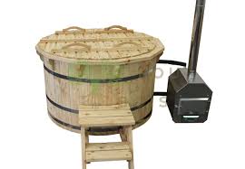 Maybe you would like to learn more about one of these? Bain Nordique En Bois Massif Avec Le Poele Interne