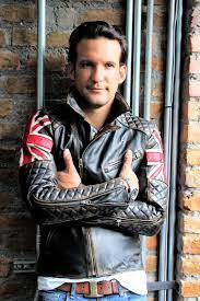 Union Jack Leather Jacket In Distressed Black Color British Flag Cafe Racer Limited Ed Leather Jacket Mens Jackets Leather Jacket Men