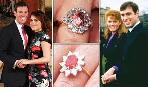 Princess eugenie — prince harry's cousin, daughter of the duke and duchess of york, and eighth in line for the british throne — got engaged to longtime boyfriend jack brooksbank on january 22. Princess Eugenie Engagement Ring From Jack Brooksbank Identical To Sarah Ferguson S Express Co Uk