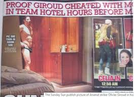 He is an actor, known for ea sports: Arsenal S Oliver Giroud Apologises For Affair With Glamour Model