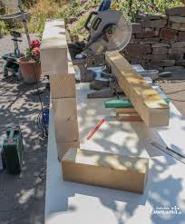 Diy Anleitung Fur Einen Gartentisch Aus Bauholz Fraulein Emmama Holztisch Garten Gartentisch Garten