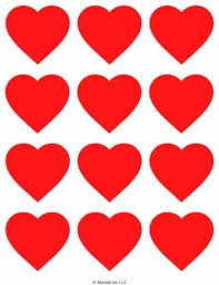 Print them all for free. Free Printable Heart Templates And Coloring Pages Mombrite