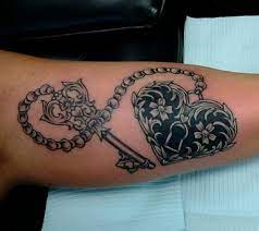 Today, getting a heart tattoo is a no brainer for many men. 23 Best Lock And Key Tattoo Designs For Men And Women I Fashion Styles