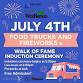 Food Trucks and Fireworks & Walk of Fame Induction Ceremony