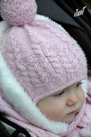 Ravelry: Fern Field Hat with earflaps pattern by Natalie Pelykh