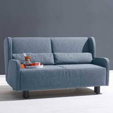 Welcome to stuttgart, germany and europe! Ausklappbares Sofa Virona In Blau Webstoff Made In Germany