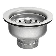 Moen Basket Strainer In Stainless Steel 22037 Kitchen Sink Strainer Stainless Steel Sinks Stainless Sink