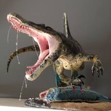 1 24 Scale Spinosaurus Dinosaur Model Kit I Built And Painted This Is An Amazing Sculpt By Pegasus Hobbies Spinosaurus Dinosaur Prehistoric Animals