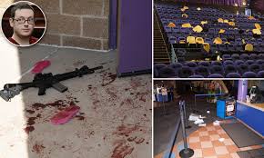 By now the whole world has heard of the horrific shooting last month in the denver suburb of aurora, colorado, at the century 16 theater during the showing of the new batman movie. Colorado Movie Theatre Photos Reveal James Holmes Shooting Daily Mail Online