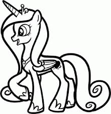 How To Draw Princess Cadance My Little Pony Step 7 Ausmalen Ausmalbild Bilder