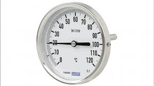 WIKA Dial Thermometer 0 → +120 °C, 3903729
