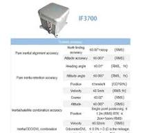 고성능 If3700 통합 항법 시스템 다중 센서 융합 200Hz 출력 ...