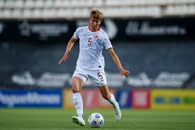 Canada's midfielder quinn warms up prior to the tokyo olympic games women's final soccer match between sweden and canada at the international stadium yokohama in yokohama, japan, on august 6, 2021. Will The Olympics Ever Truly Welcome Nonbinary Athletes The 19th