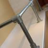 When installing a handrail make sure that you use schedule 40 pipe (not tube or fence post). 1