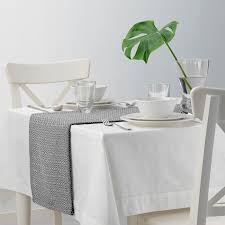 Goddag Tischlaufer Schwarz Weiss Ikea Osterreich Table Runners White Table Cloth Table