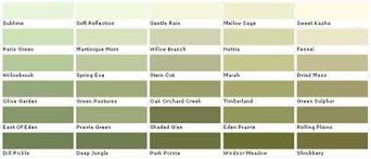 lowes sage green color chart valspar lowes american