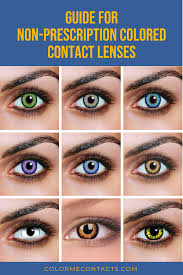 These contact lenses are the ultimate in hygiene, convenience and comfort. Accessorize Your Eyes With Non Prescription Color Contact Lenses Non Prescription Contact Lenses Prescription Colored Contacts Colored Contacts Contact Lenses