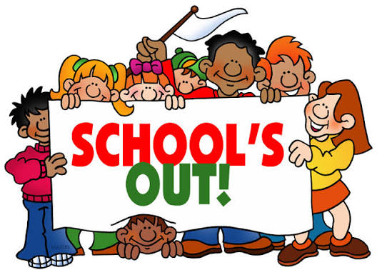 School Clip Art by Phillip Martin, School's Out