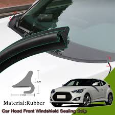 All mounting points are fully intact. Car Seal Strip Windshied Spoiler Filler Protect Edge Weatherstrip Strip Sticker Car Accessories For Hyundai Veloster 2012 2020 Styling Mouldings Aliexpress