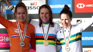 In the meantime in italy: Van Vleuten Bekroont Indrukwekkende Solo Met Wereldtitel Nos