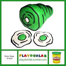 Green Eggs And Ham Greeneggsandham Eggs Ham Green Playdoh Playdough Dough Playdohfun Playdohcreation Playdoh Creations Green Eggs And Ham Play Doh Art