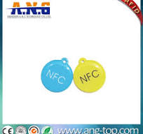 Round Hf RFID Epoxy Tag with Hole Punch and Lanyard - Hf ...