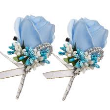 Check spelling or type a new query. Coolmade 2pcs Boutonniere Buttonholes Groom Groomsman Best Man Rose Wedding Flowers Accessories Prom Suit Decoration Blue Rose Walmart Com Walmart Com